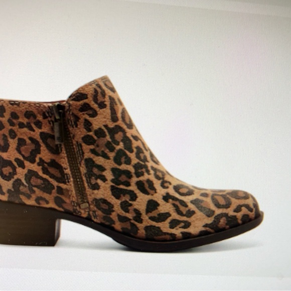 Lucky Brand Basel animal print suede bootie. Size 9. - Picture 5 of 12